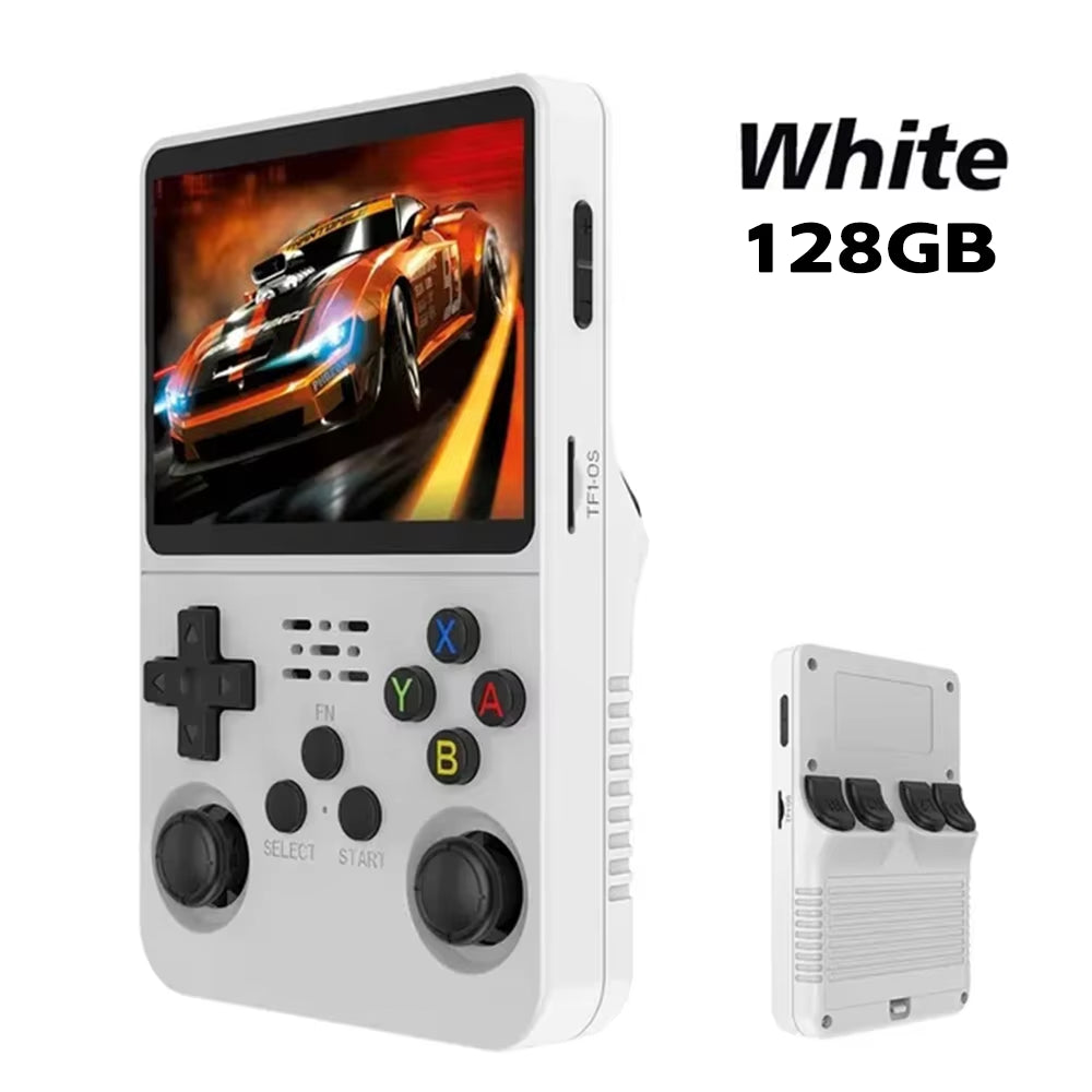 R36S Retro Handheld Video Game Console 64GB Game 3.5-Inch IPS Screen Handheld Game Console Open-Source Linux Gift